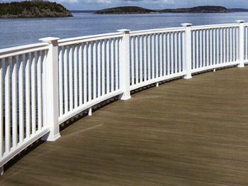 Choose from many styles of railings for your deck at Security Fence Company, Red Lion, PA